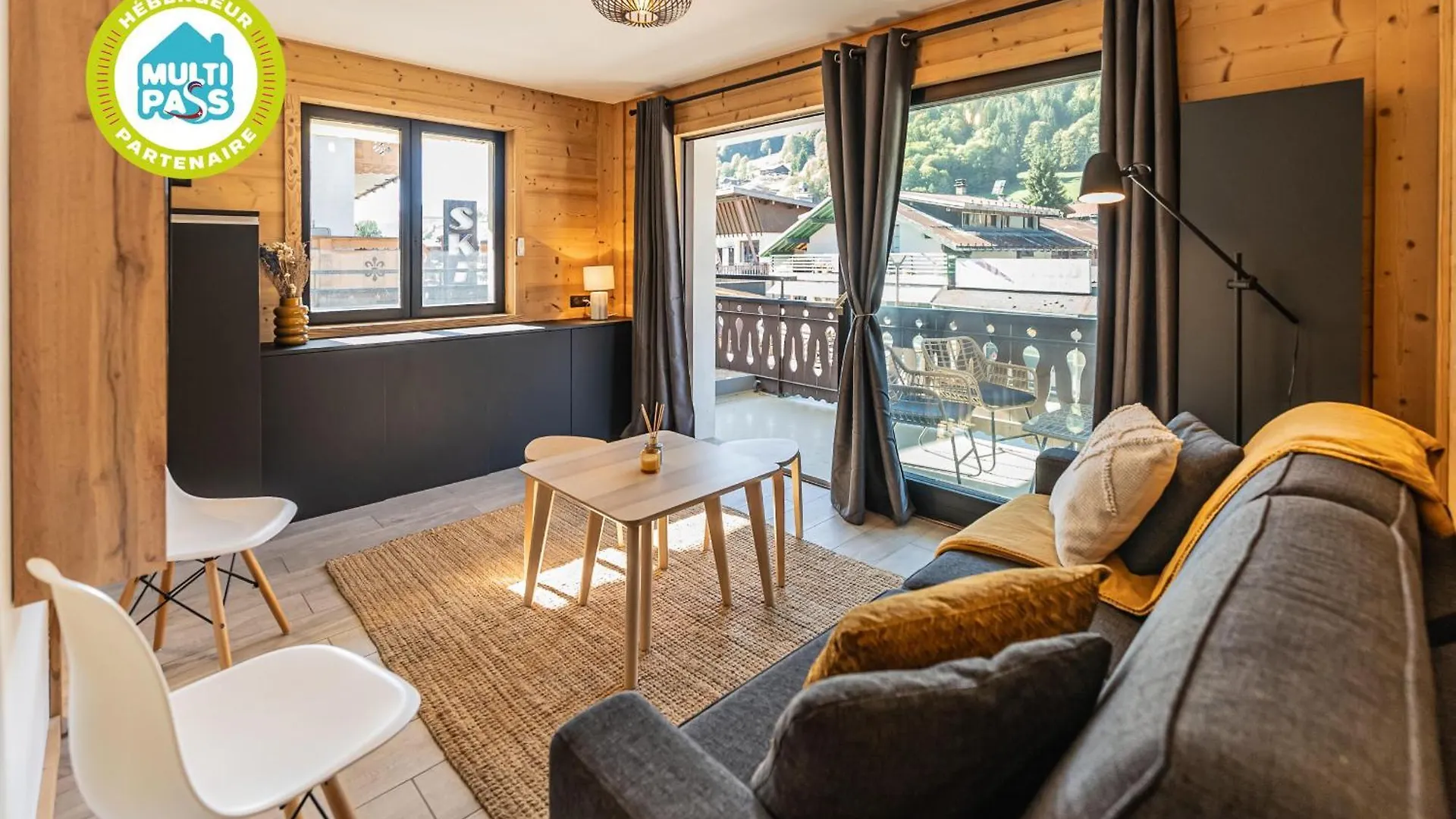 Appartement La Terrasse De Roma, En Plein Centre Et Au Pied Des Pistes Les Gets